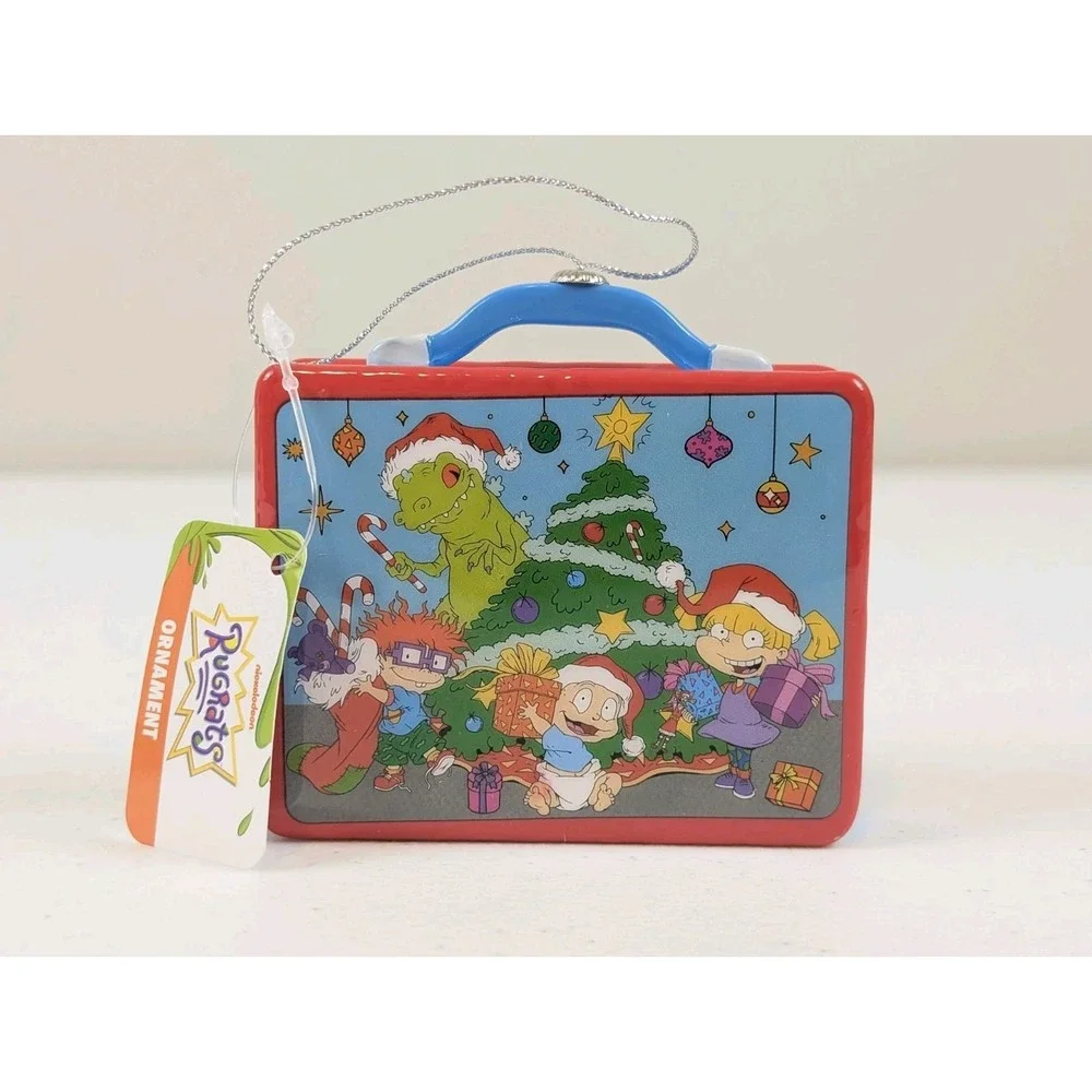 Rugrats Mini Retro Lunchbox Christmas Ornament Holiday Tree Decor New